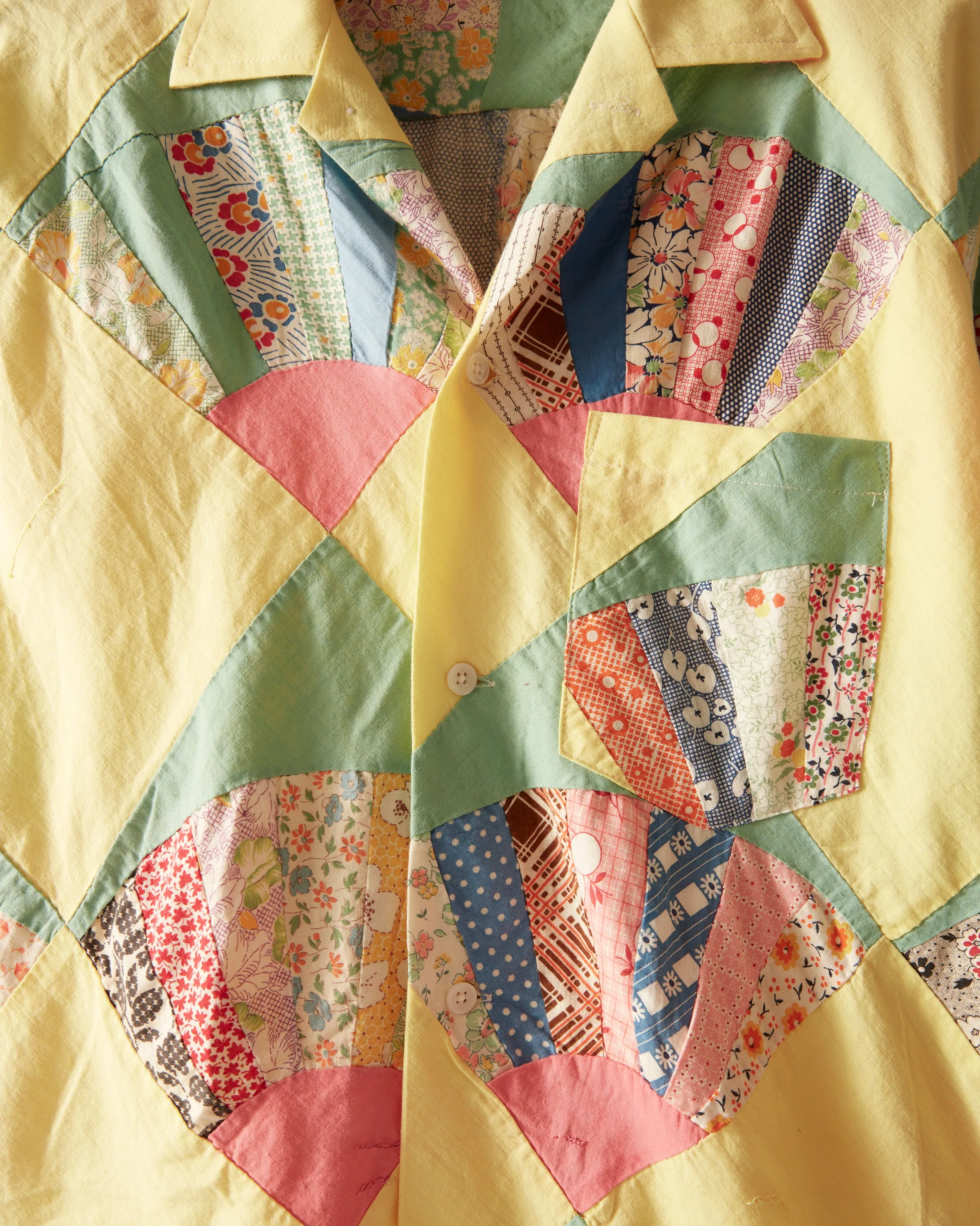 Folding Fan Quilt Shirt - XS/S sold by BODE product image thumbnail 2