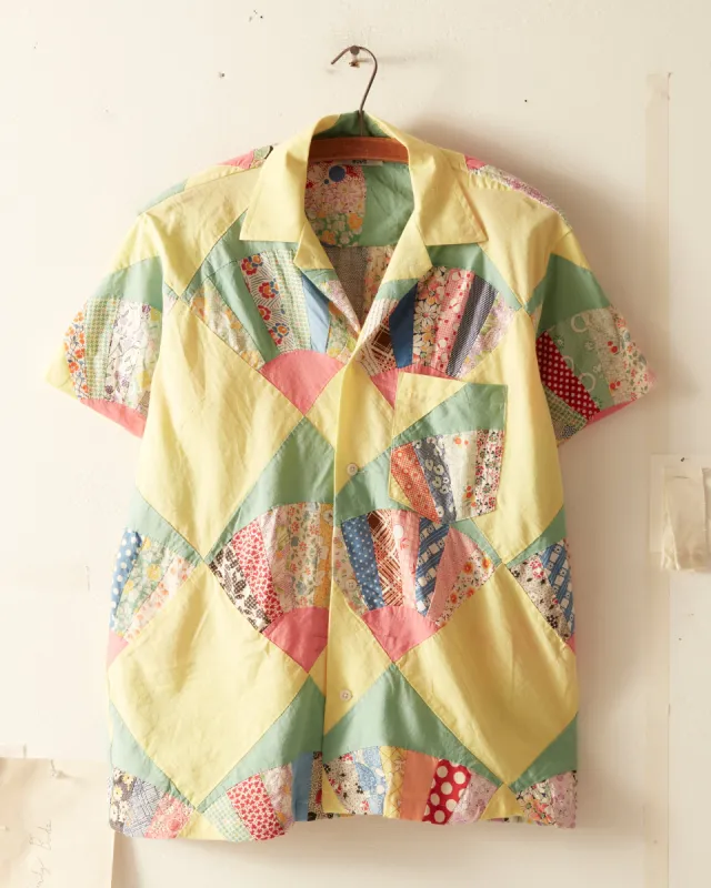 Folding Fan Quilt Shirt - XS/S sold by BODE