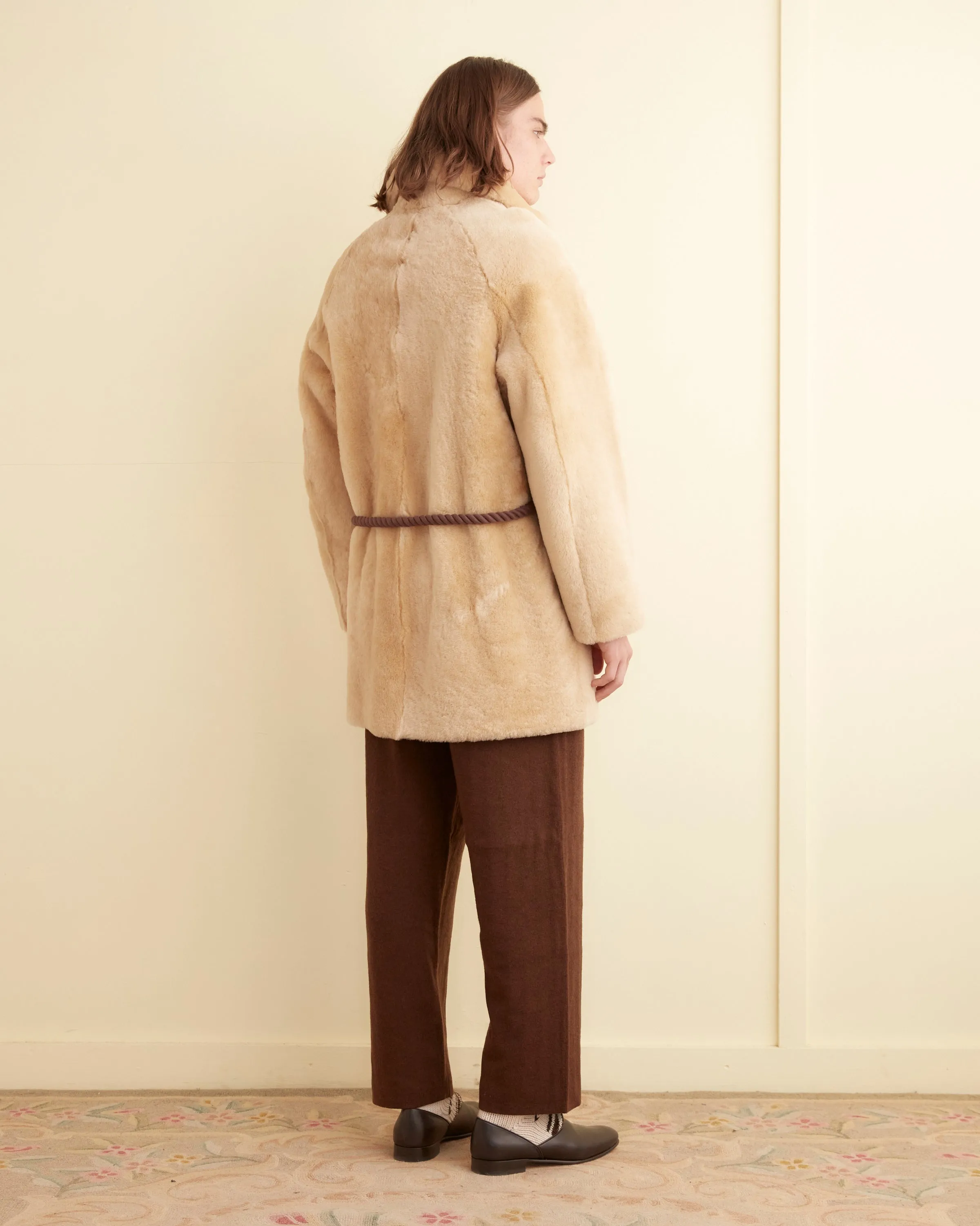 Shearling Teddy Coat sold by BODE product image thumbnail 3