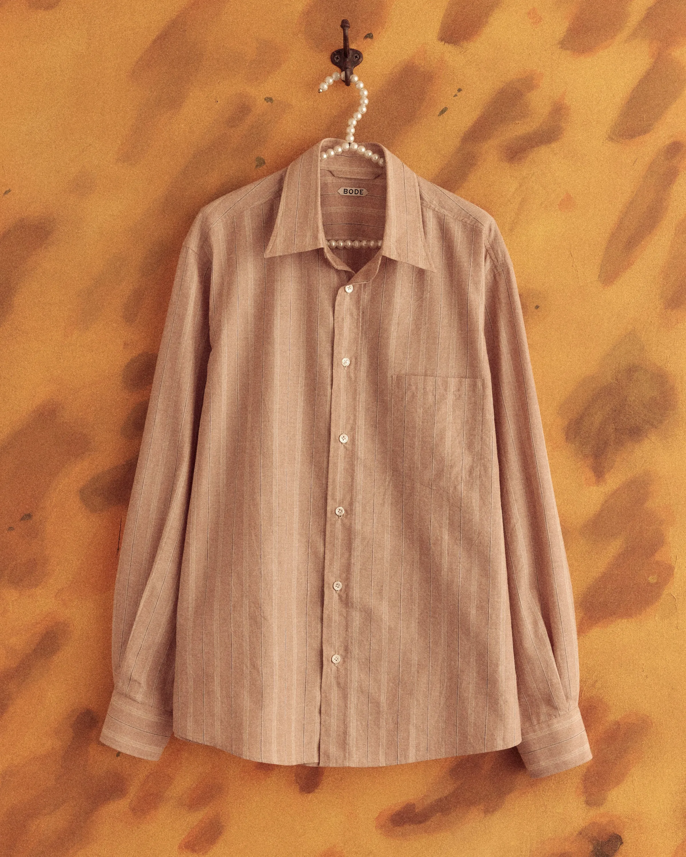 Chickadee Stripe Shirt - L sold by BODE product image thumbnail 2