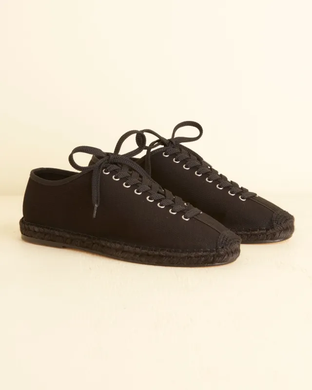 Tennis Espadrilles - Black made by BODE