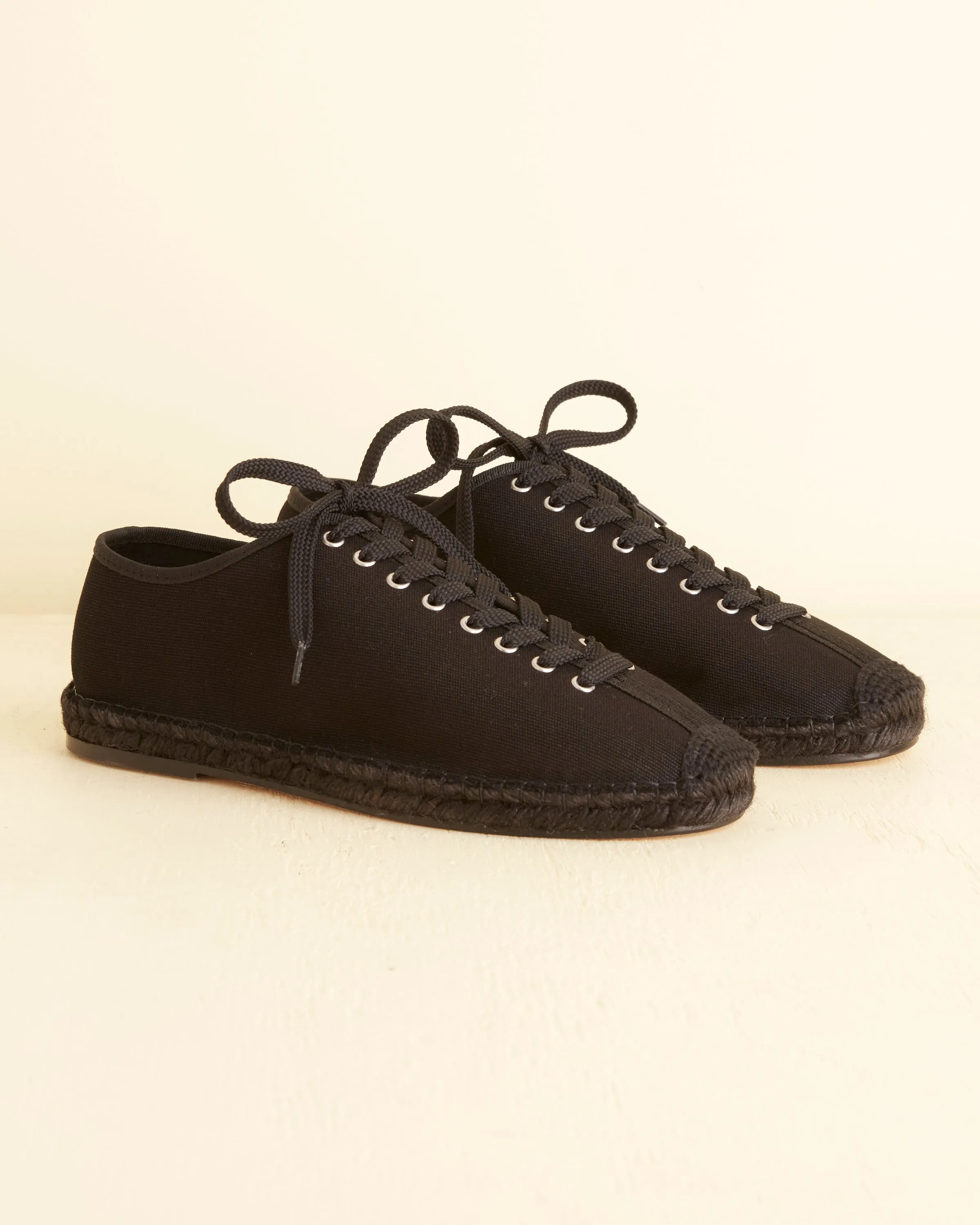 Tennis Espadrilles - Black sold by BODE