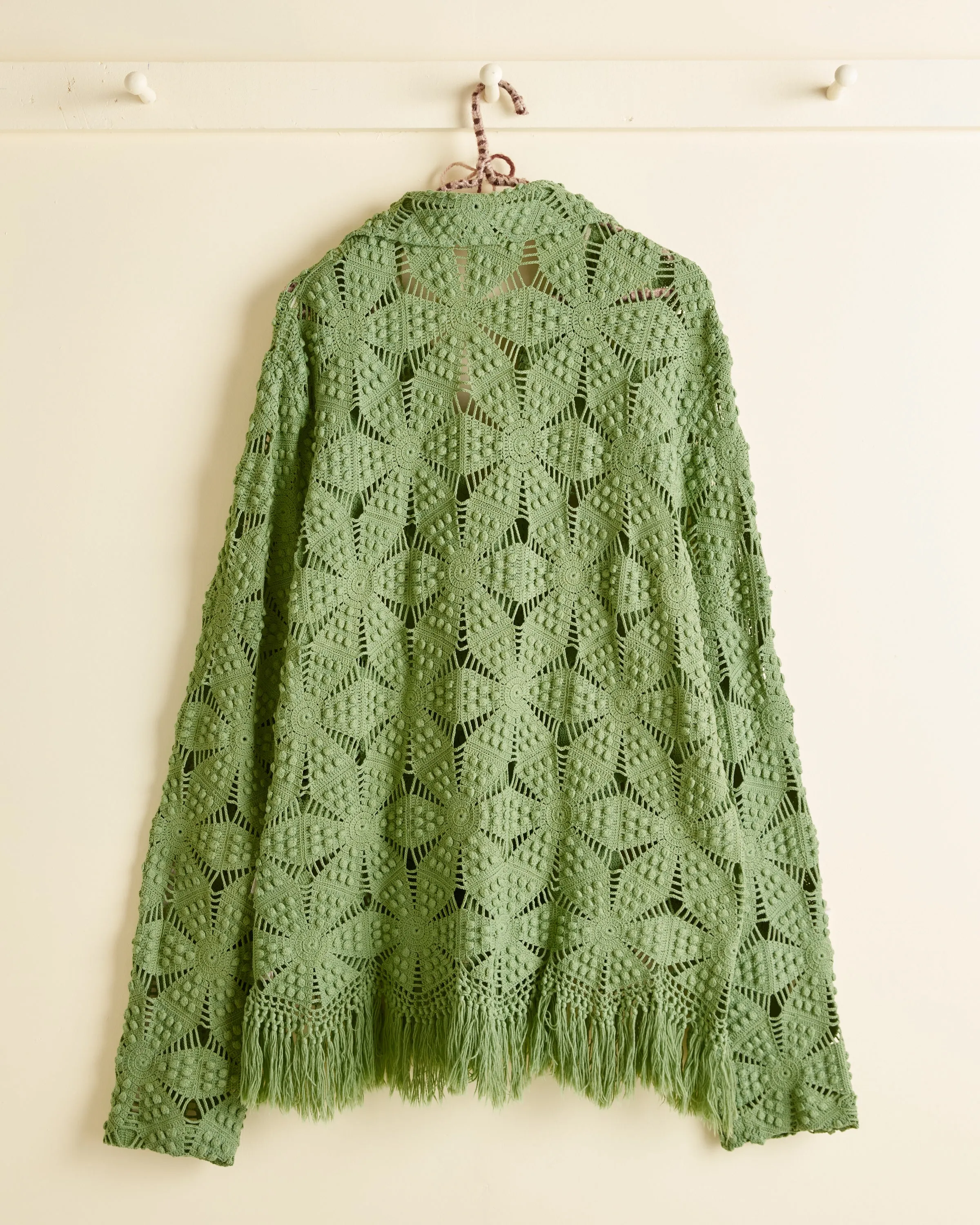 Propeller Fringe Long Sleeve Shirt sold by BODE product image thumbnail 3