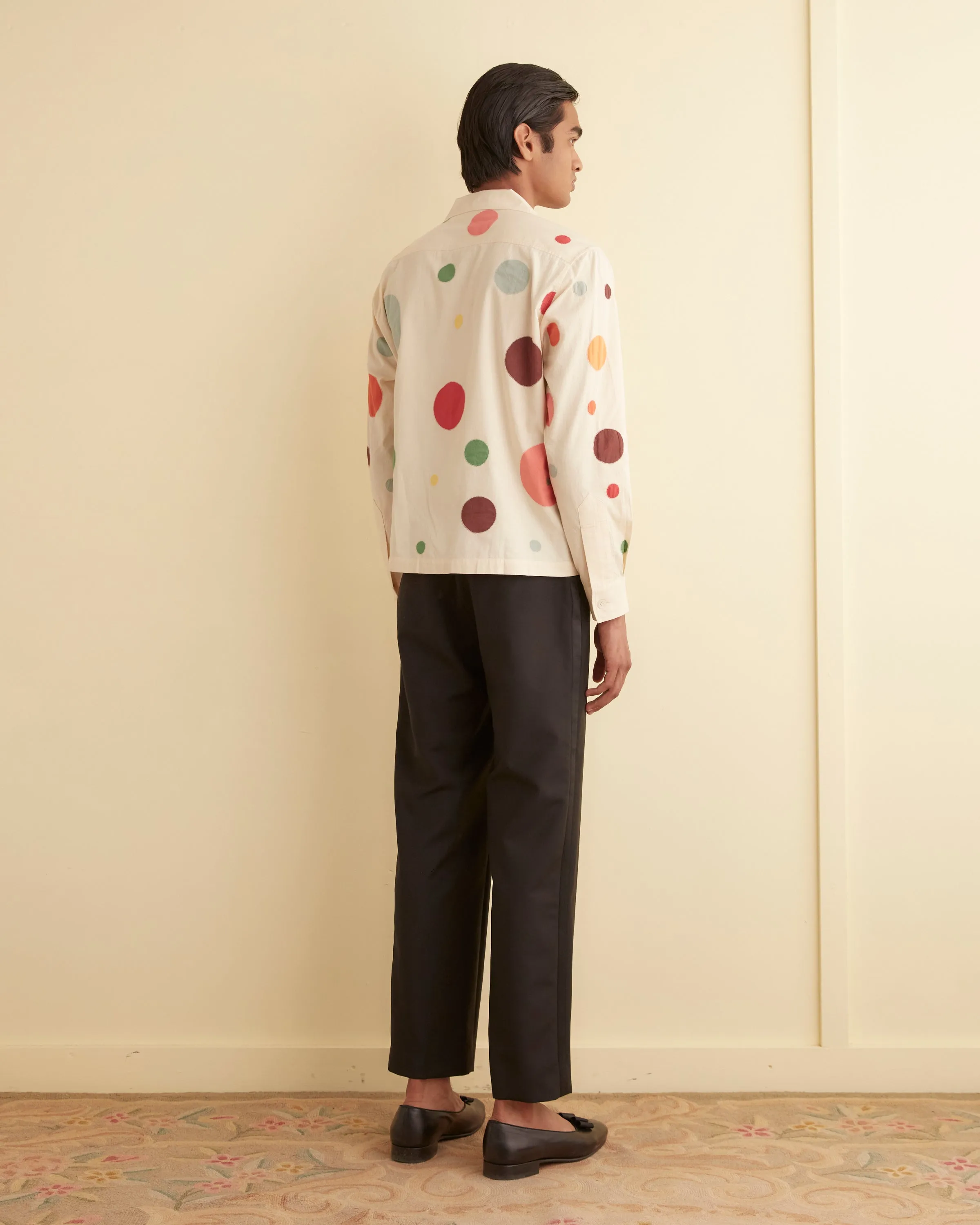 Dotted Appliqué Long Sleeve Shirt sold by BODE product image thumbnail 3