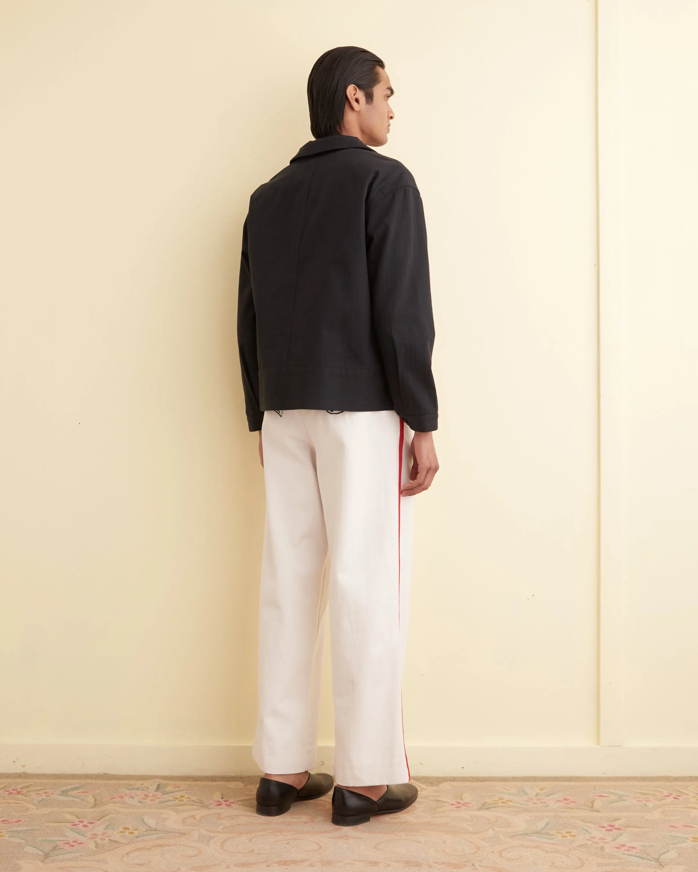 Knolly Brook Side Tab Jacket - Black sold by BODE product image thumbnail 3