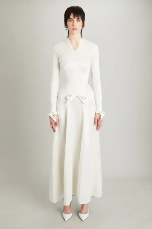 Beaded Conservative Dress sold by Wiederhoeft