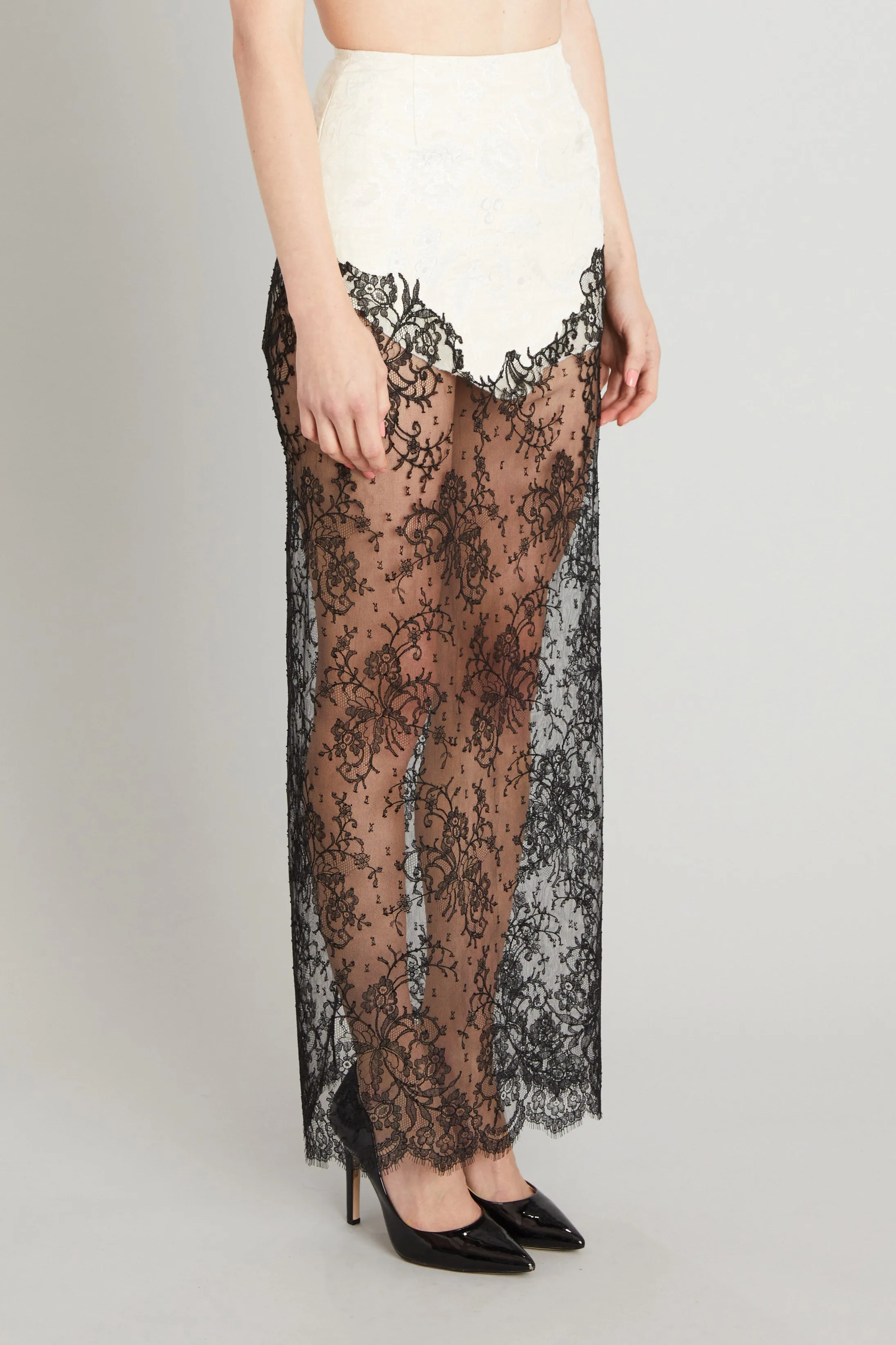Wasp Skirt with Lace Applique sold by Wiederhoeft product image thumbnail 3