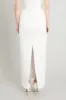 Ankle-length Wasp Skirt in Matte Satin sold by Wiederhoeft