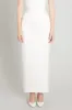 Ankle-length Wasp Skirt in Matte Satin sold by Wiederhoeft