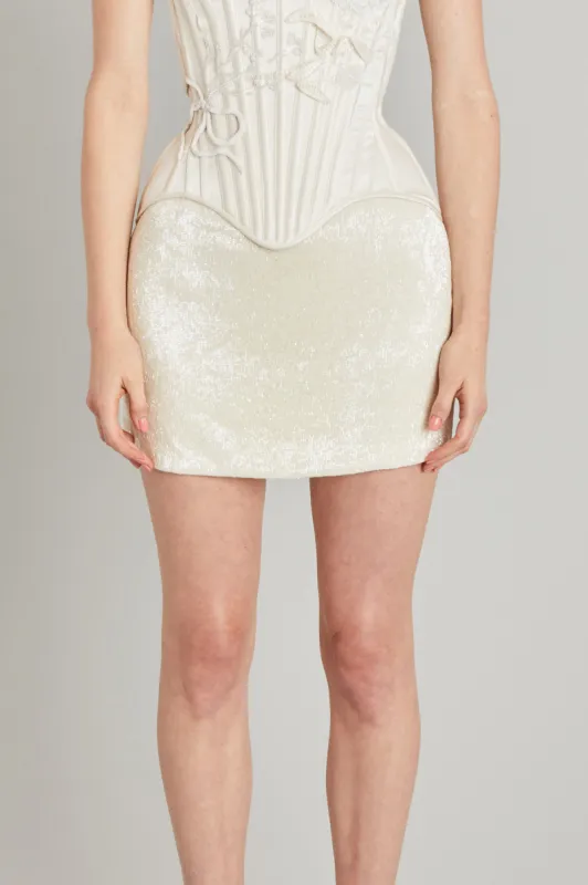 Beaded Mini Skirt sold by Wiederhoeft