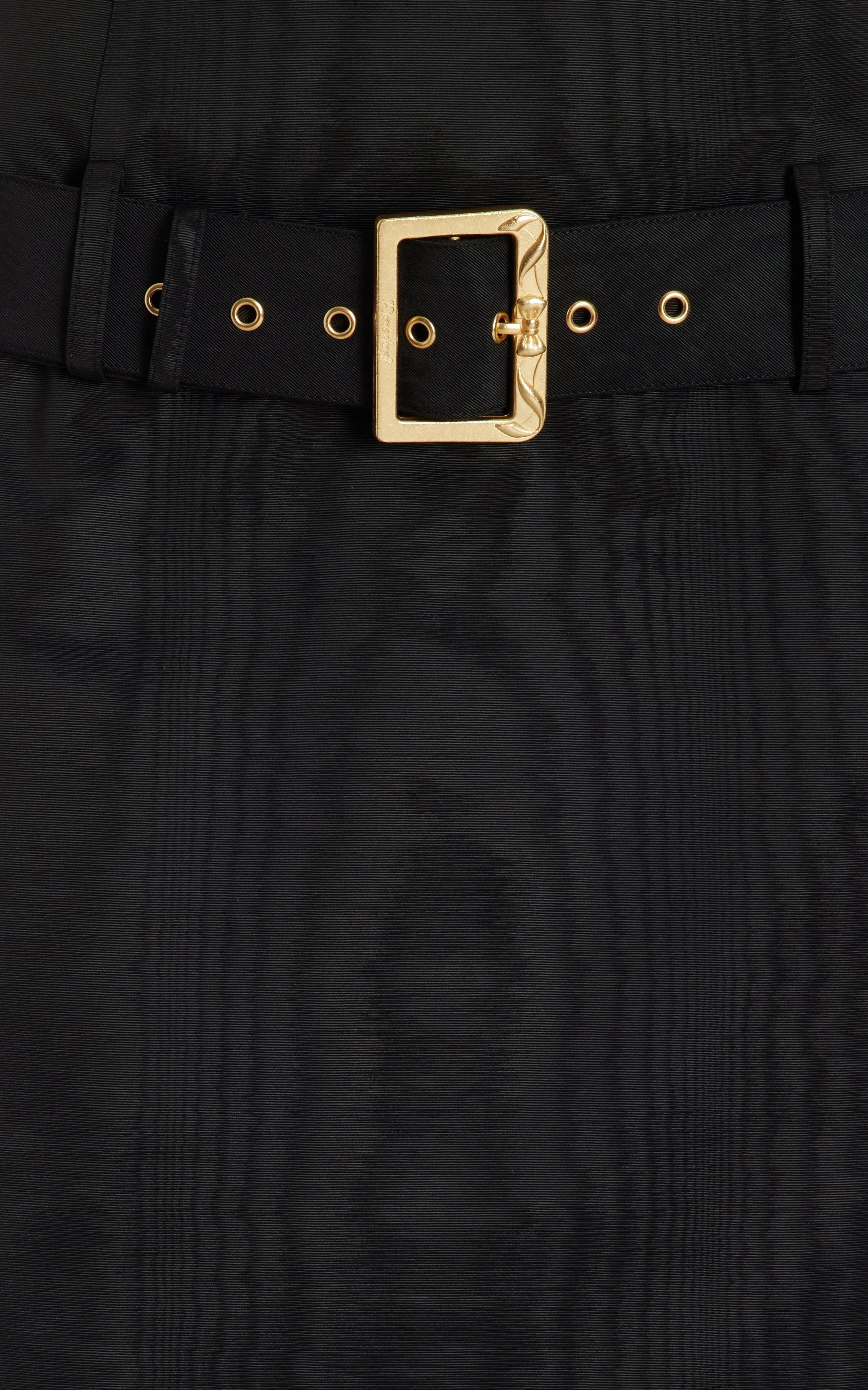 Salon Skirt in Black Moire sold by Wiederhoeft product image thumbnail 3