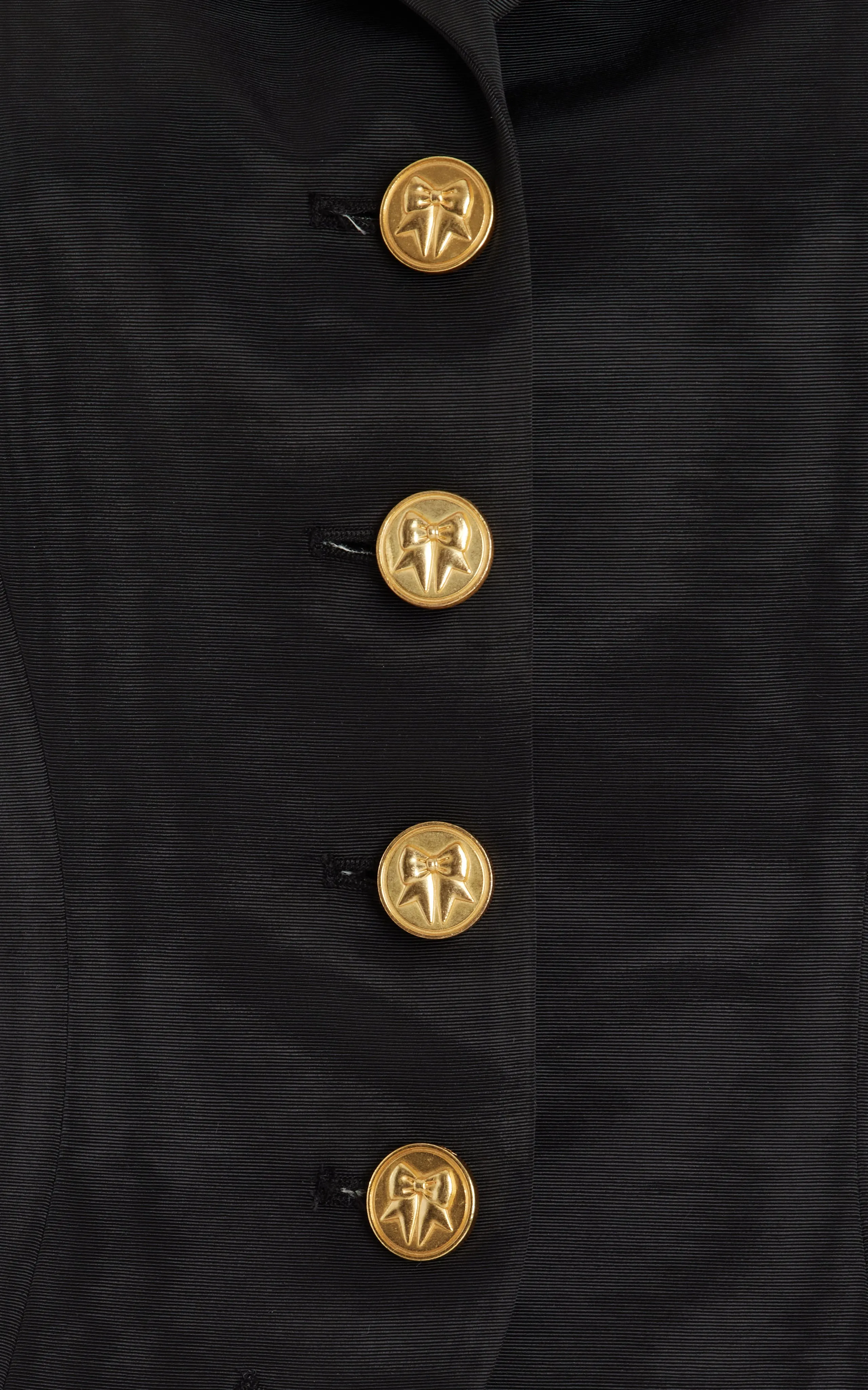 Salon Jacket in Black Moire sold by Wiederhoeft product image thumbnail 3