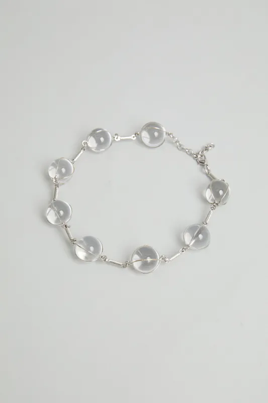 Silver Pool of Light Necklace made by Wiederhoeft