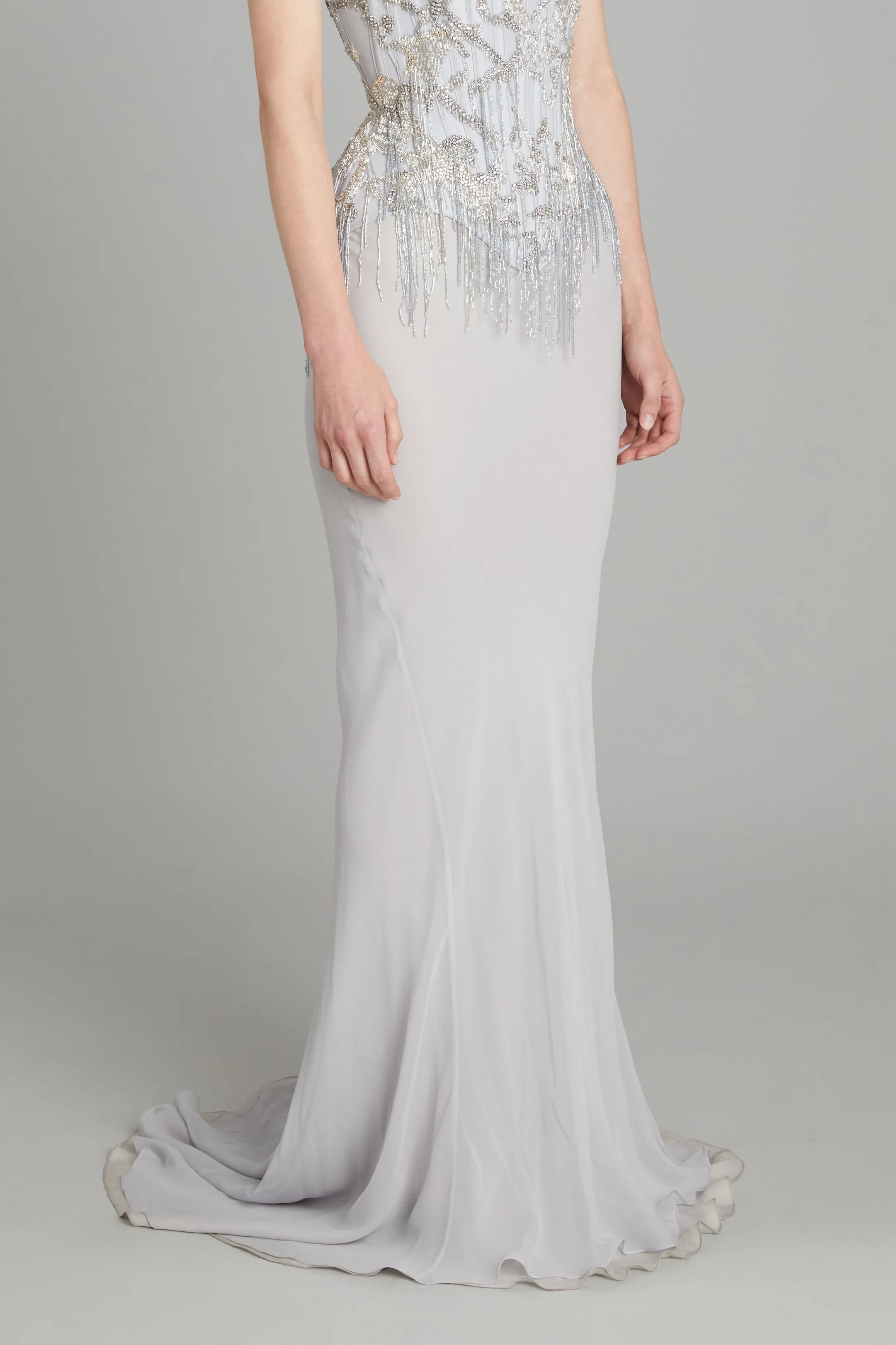 Gallery Skirt in Layered Silks sold by Wiederhoeft product image thumbnail 2