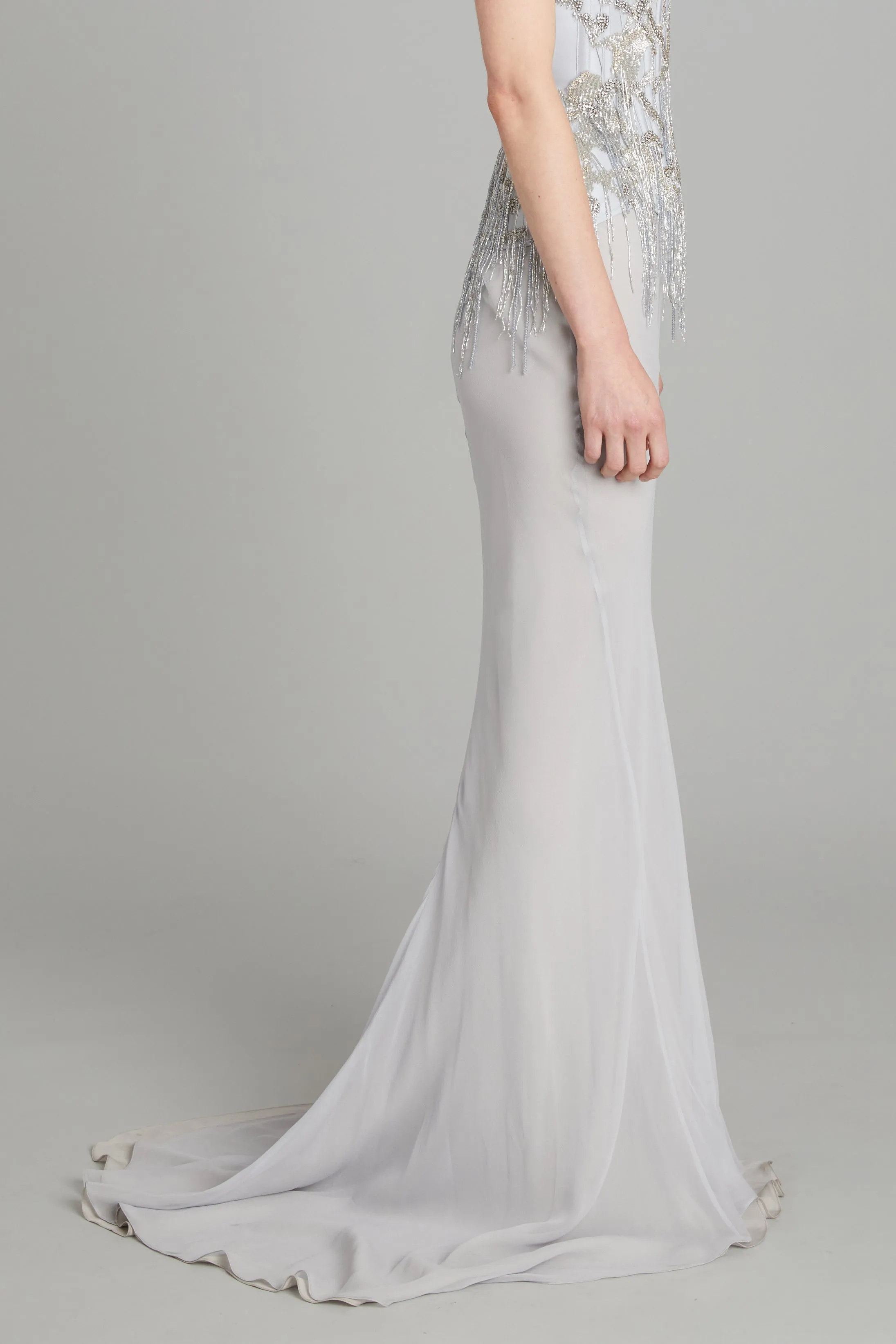 Gallery Skirt in Layered Silks sold by Wiederhoeft product image thumbnail 3