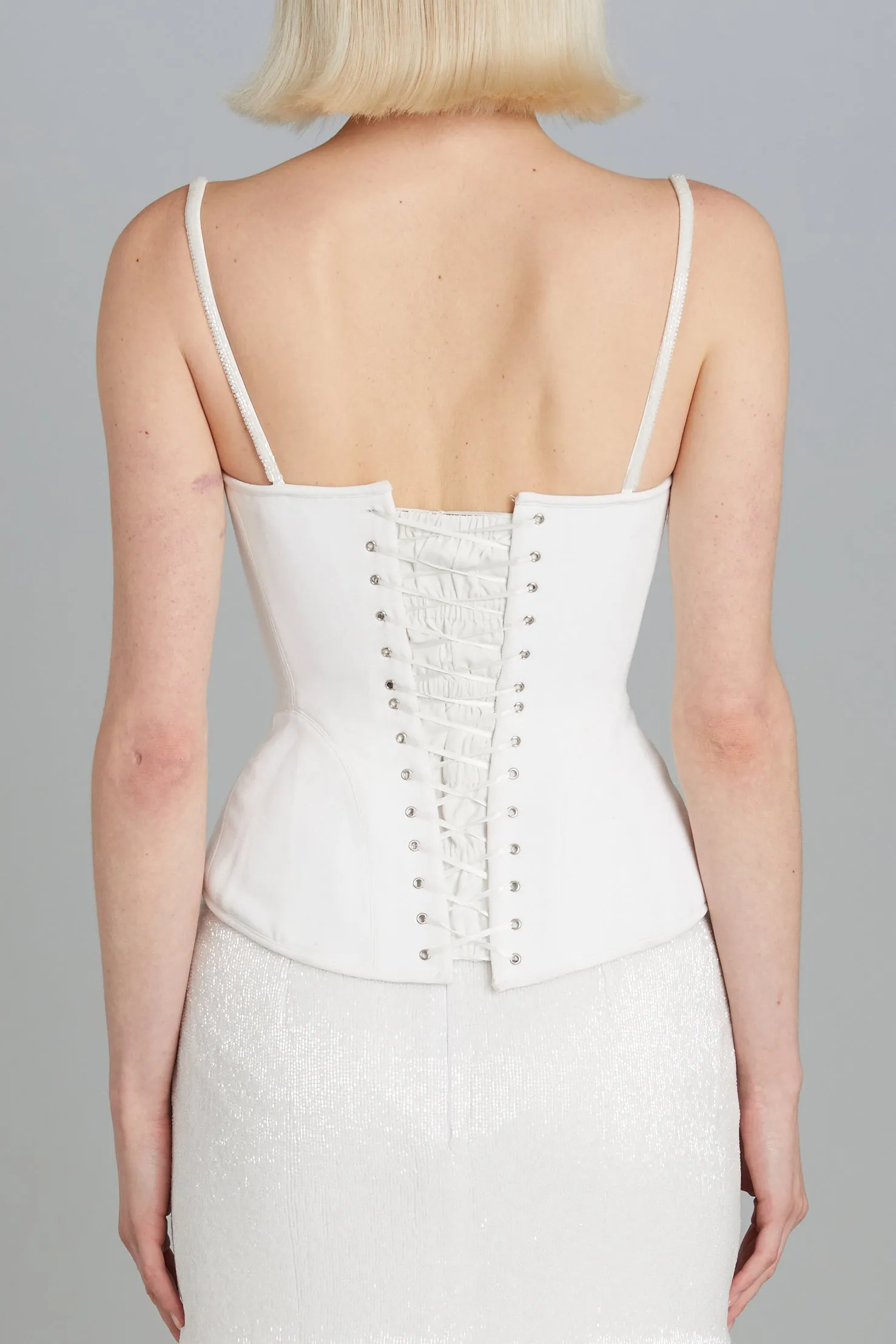 Salon Corset with Breastplate Embroidery sold by Wiederhoeft product image thumbnail 4