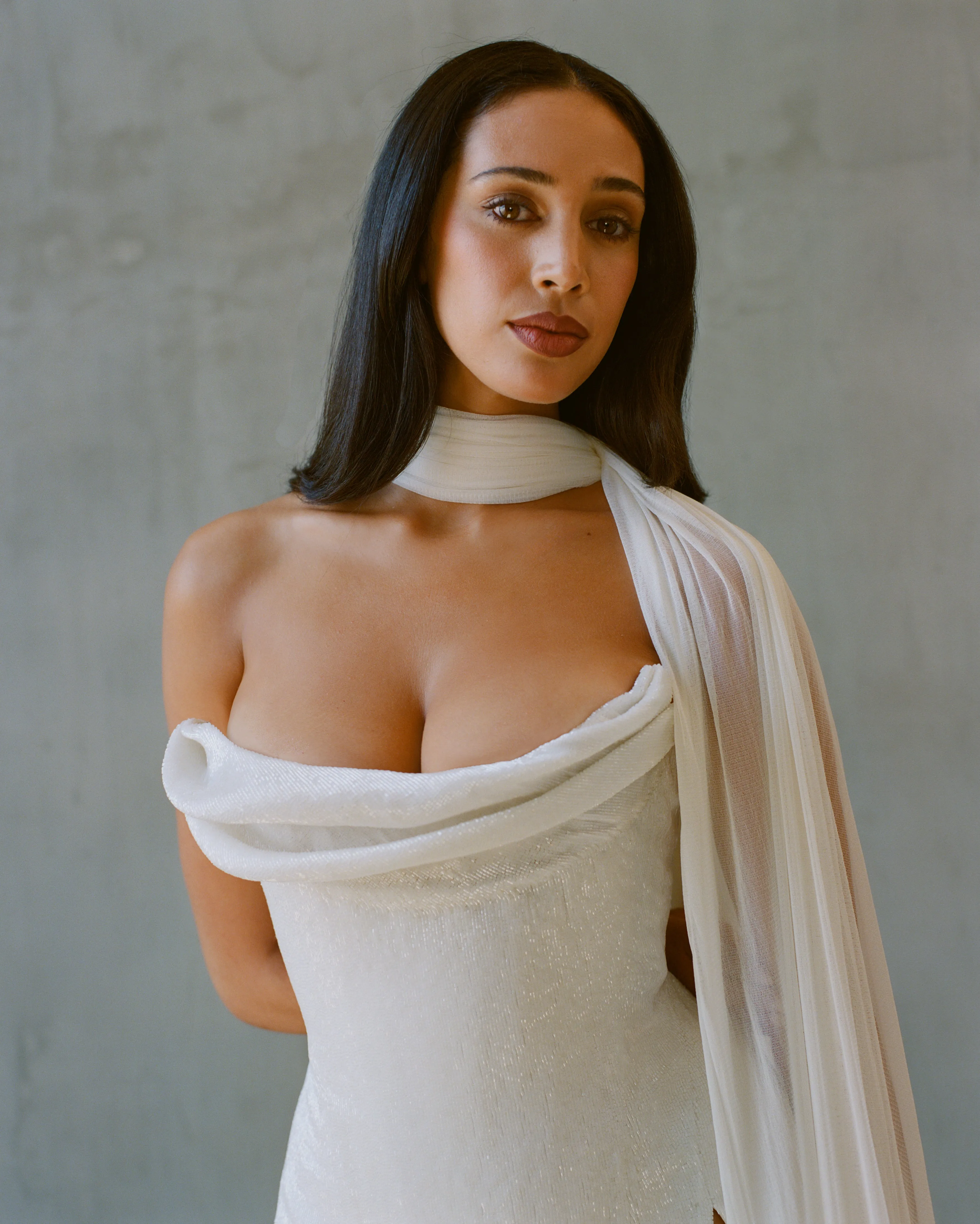 Silk Tulle Scarf sold by Wiederhoeft product image thumbnail 5