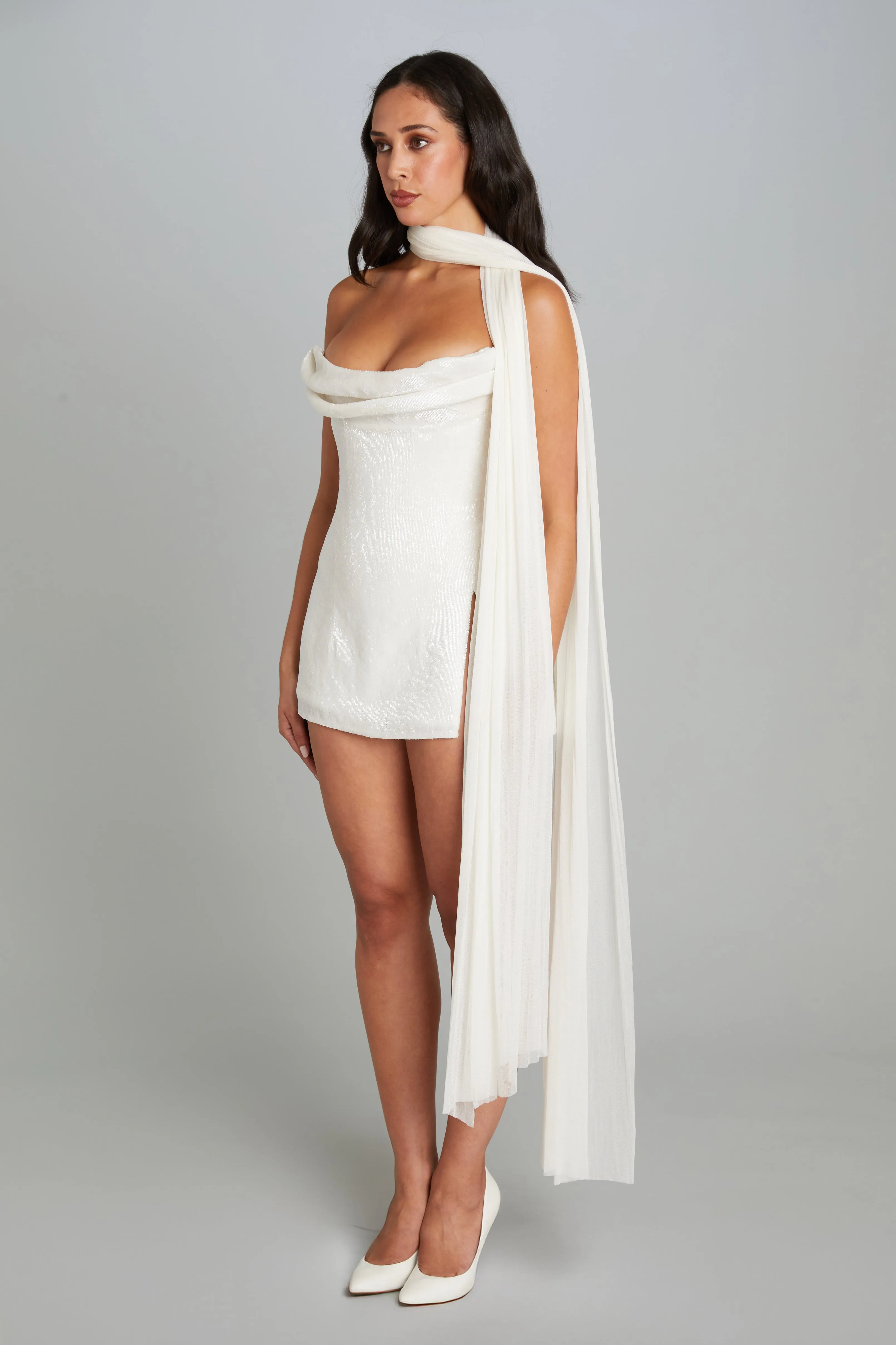 Silk Tulle Scarf sold by Wiederhoeft product image thumbnail 2
