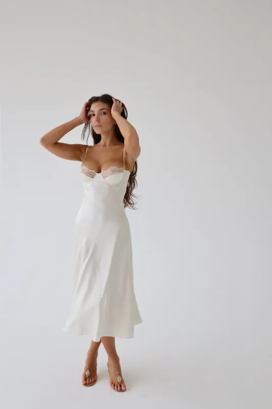 Ballet Dress Pearl Lined sold by Mirror Palais