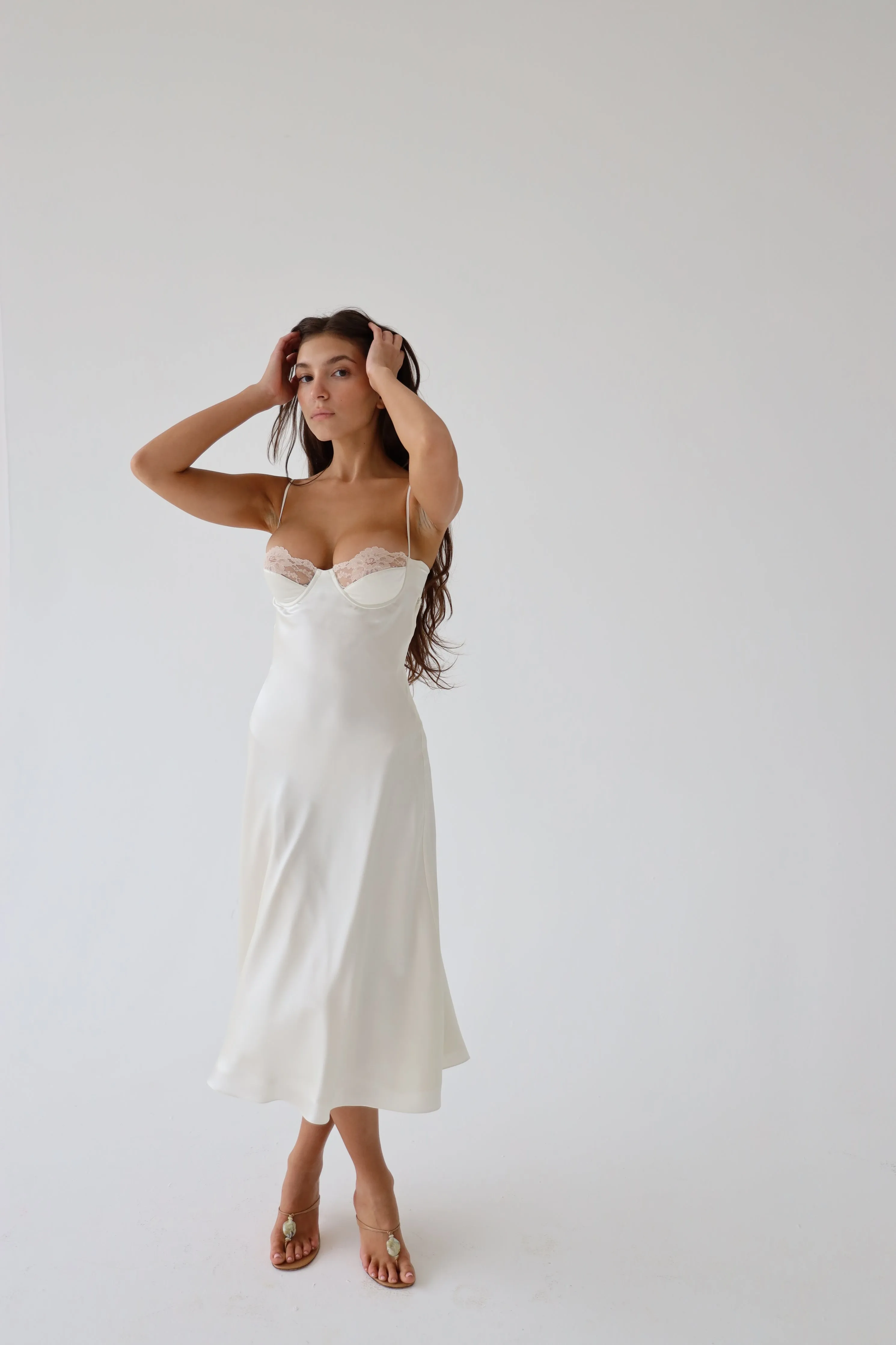 Ballet Dress Pearl Lined sold by Mirror Palais