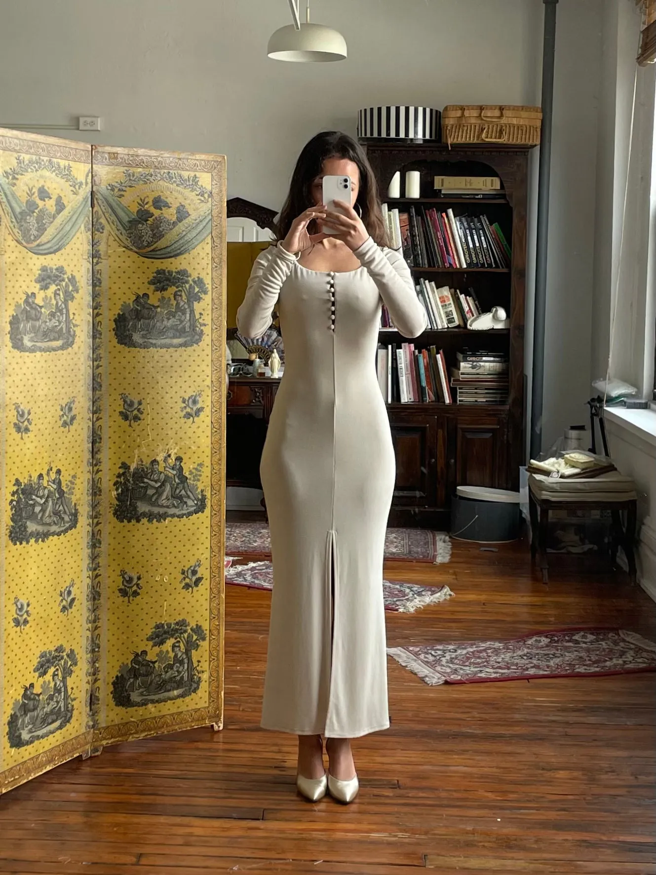 Sample Long Sleeve Supermodel Dove XS sold by Mirror Palais