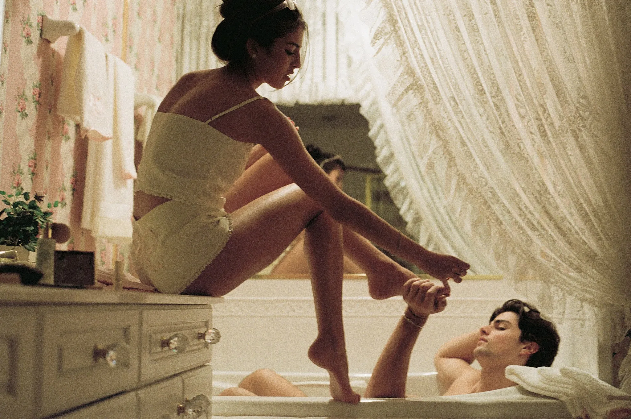 Chamomile Tea Cami Crème sold by Mirror Palais product image thumbnail 5