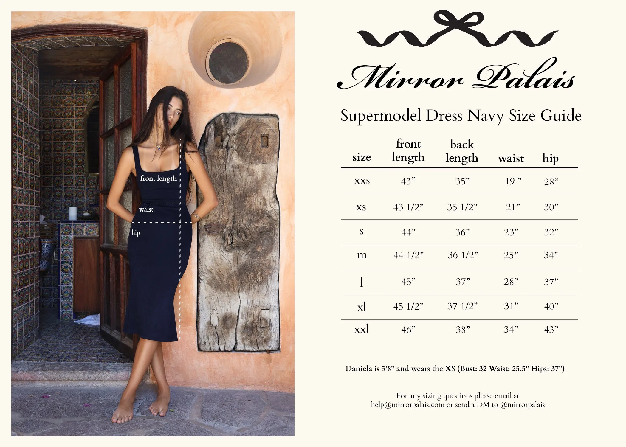 Supermodel Dress in Navy sold by Mirror Palais product image thumbnail 5