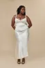 Low Rise Bias Skirt in Pearl sold by Mirror Palais