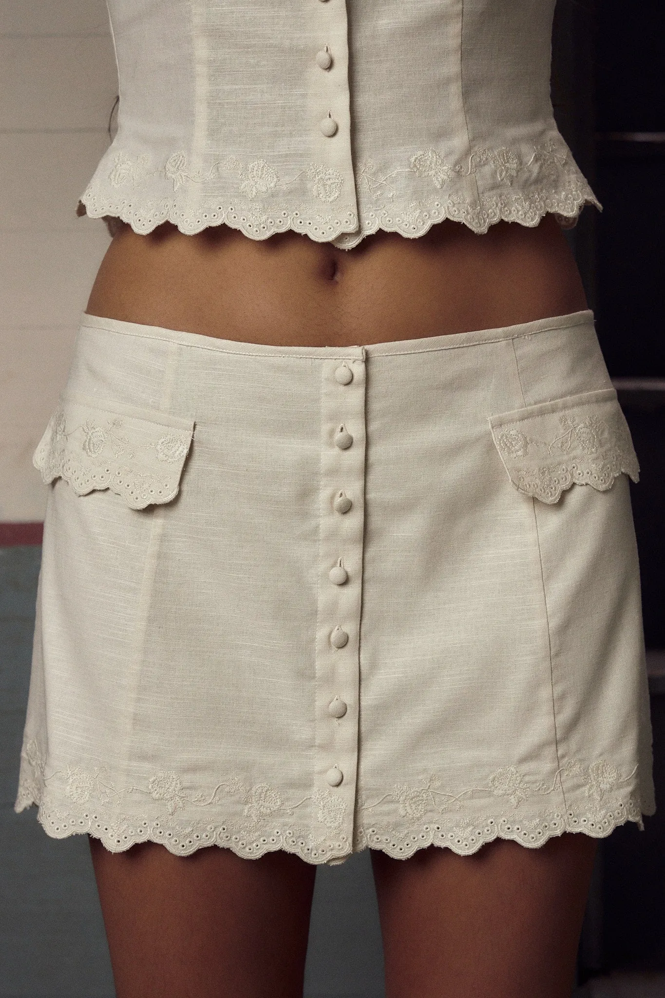 Dorothy Skirt in Leite | Parallel