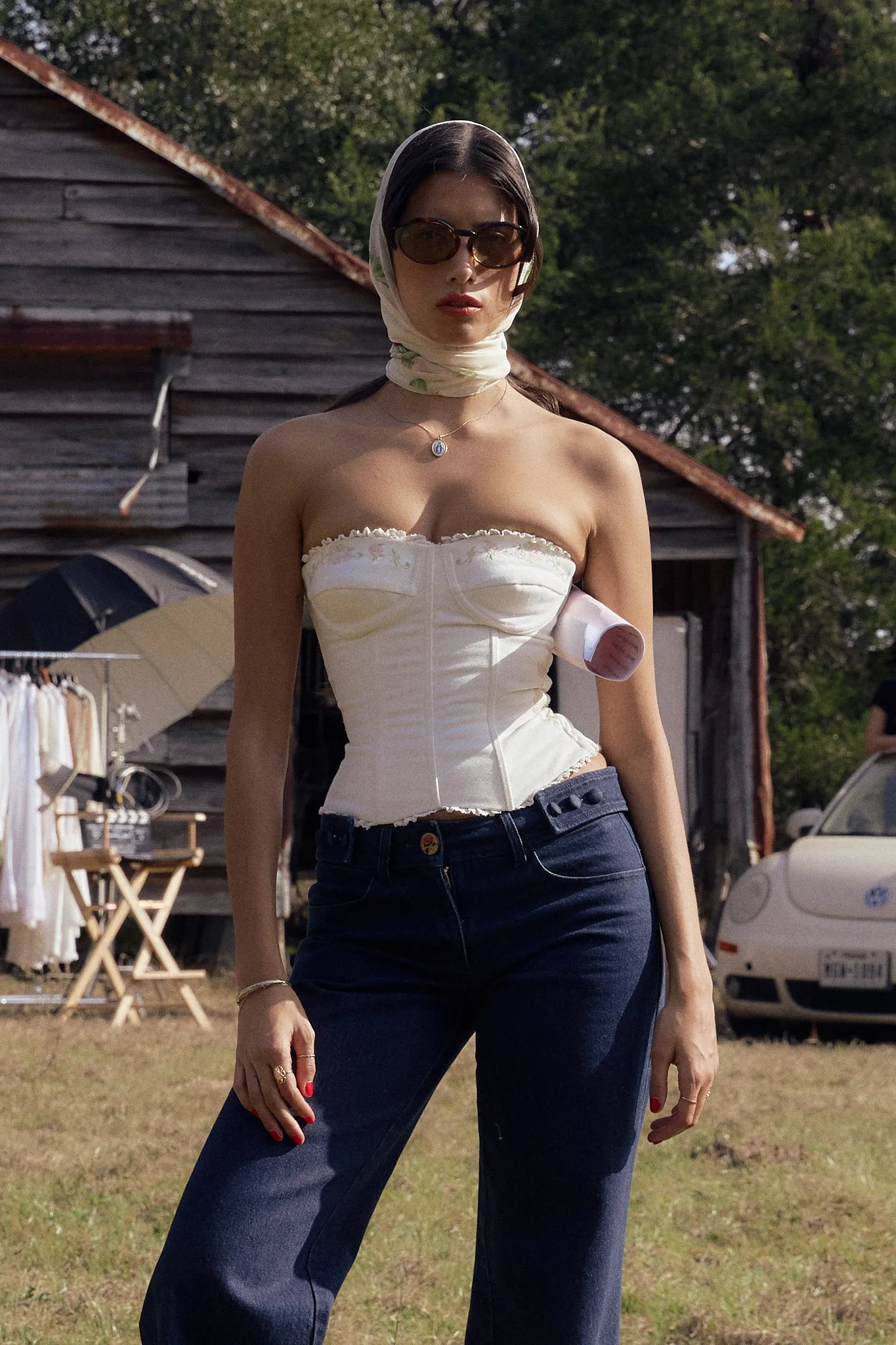 Pocket Full of Posies Bustier sold by Mirror Palais product image thumbnail 3