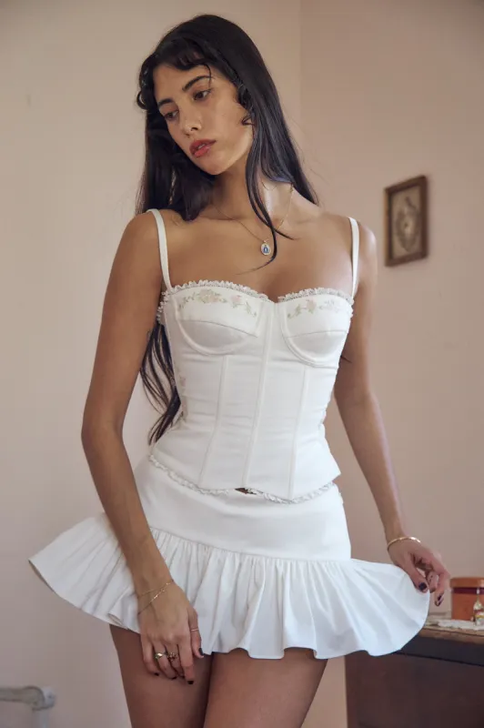 Pocket Full of Posies Bustier sold by Mirror Palais