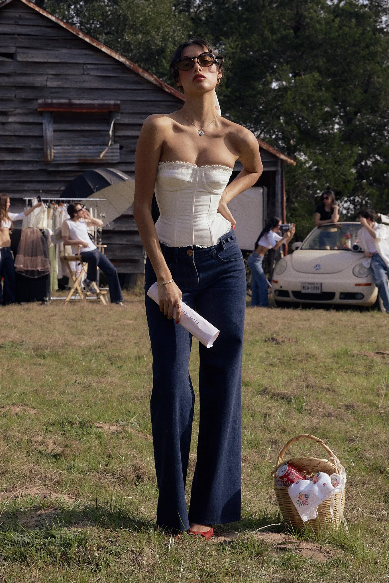 Pocket Full of Posies Bustier sold by Mirror Palais product image thumbnail 4