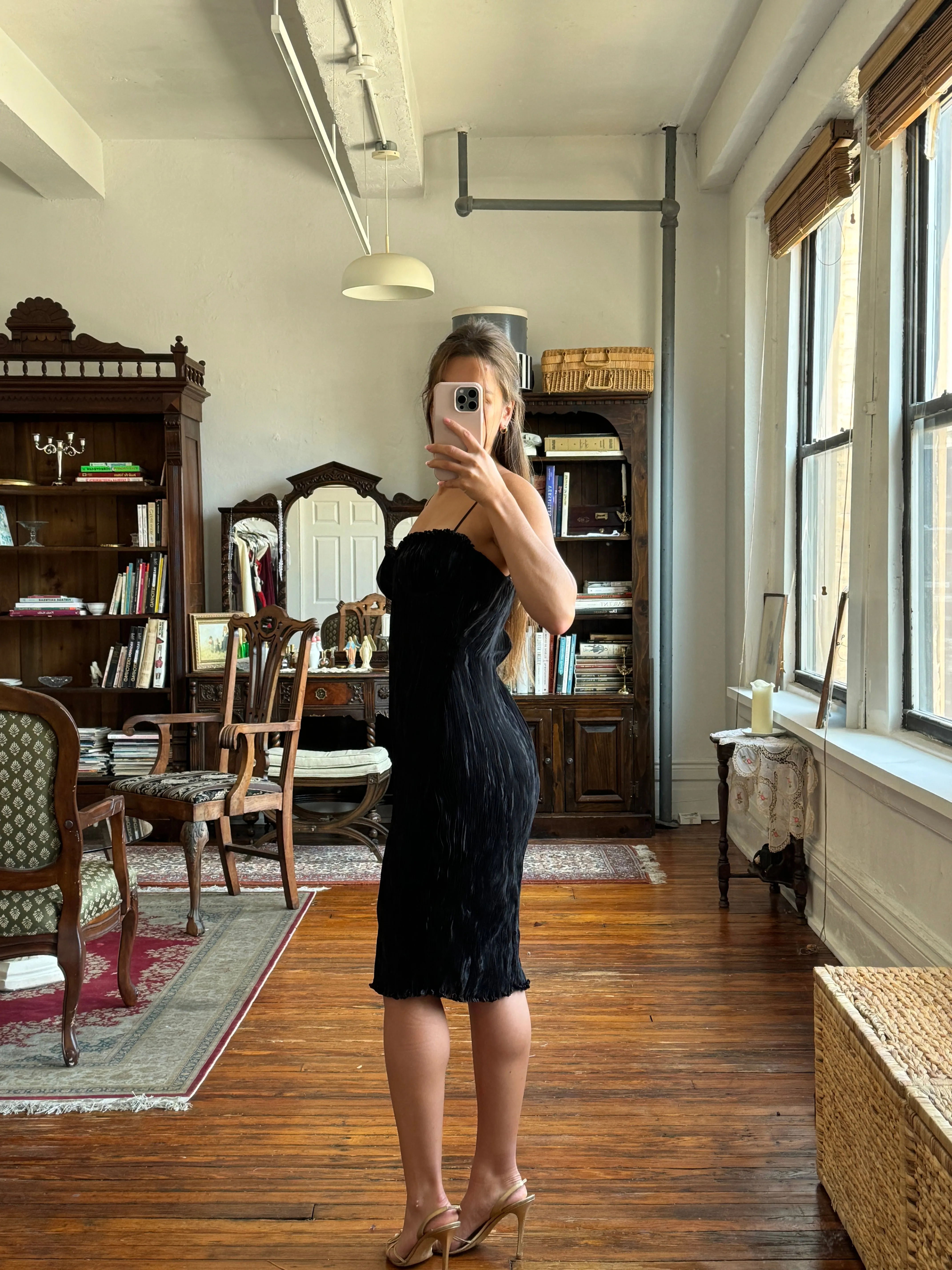 Sample The Black Iris Dress sold by Mirror Palais product image thumbnail 2