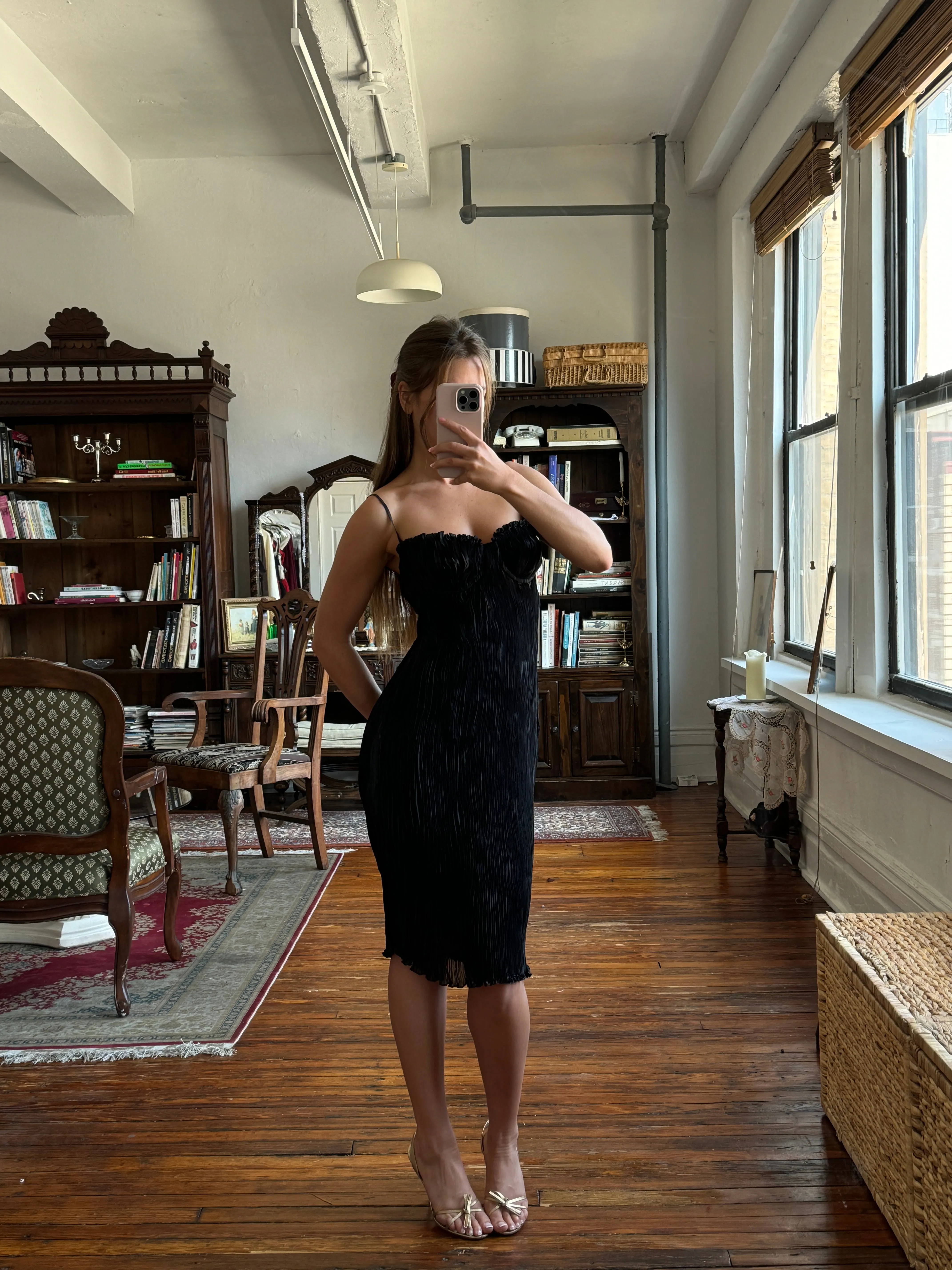 Sample The Black Iris Dress sold by Mirror Palais product image thumbnail 3