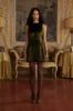 Verde Velveteen Dress sold by Mirror Palais