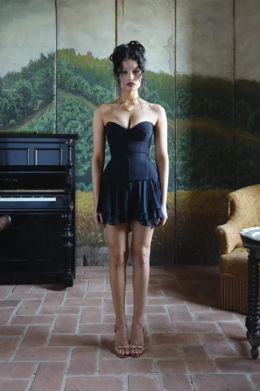 Degas Dress Noir sold by Mirror Palais