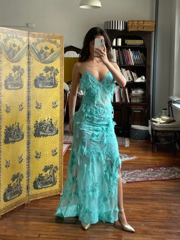 Sample Feather Bias Dress XS sold by Mirror Palais