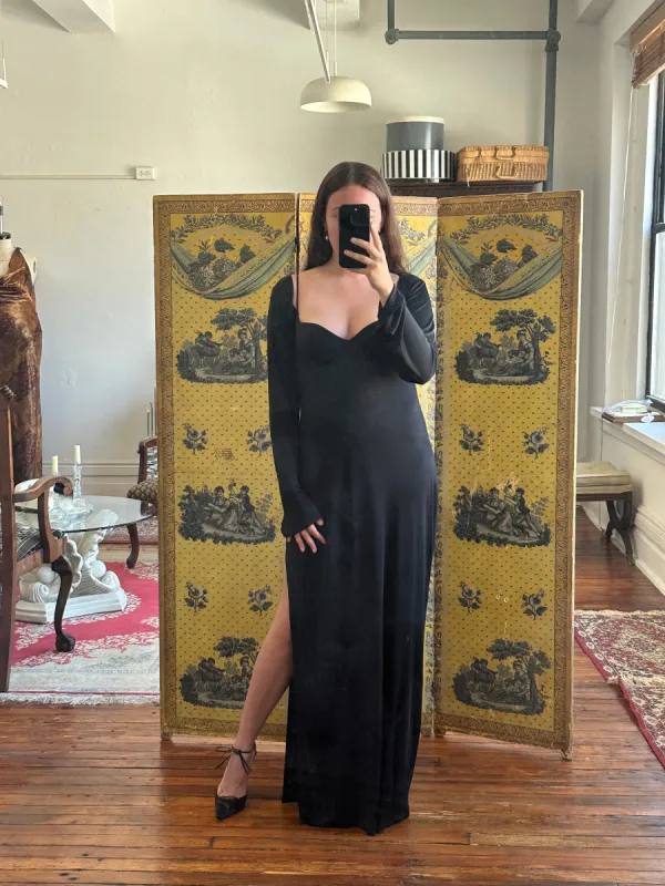 Sample Morticia Dress M sold by Mirror Palais