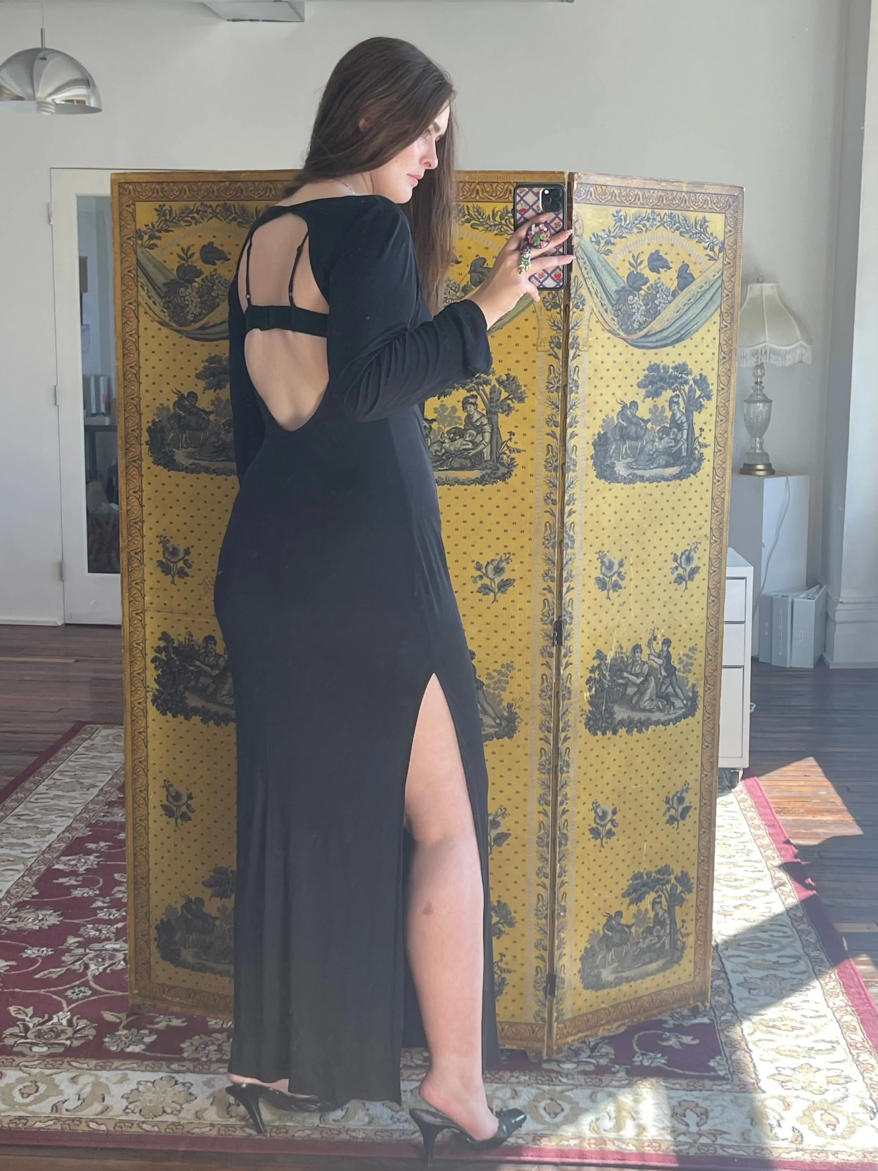 Sample Morticia Dress M sold by Mirror Palais product image thumbnail 3