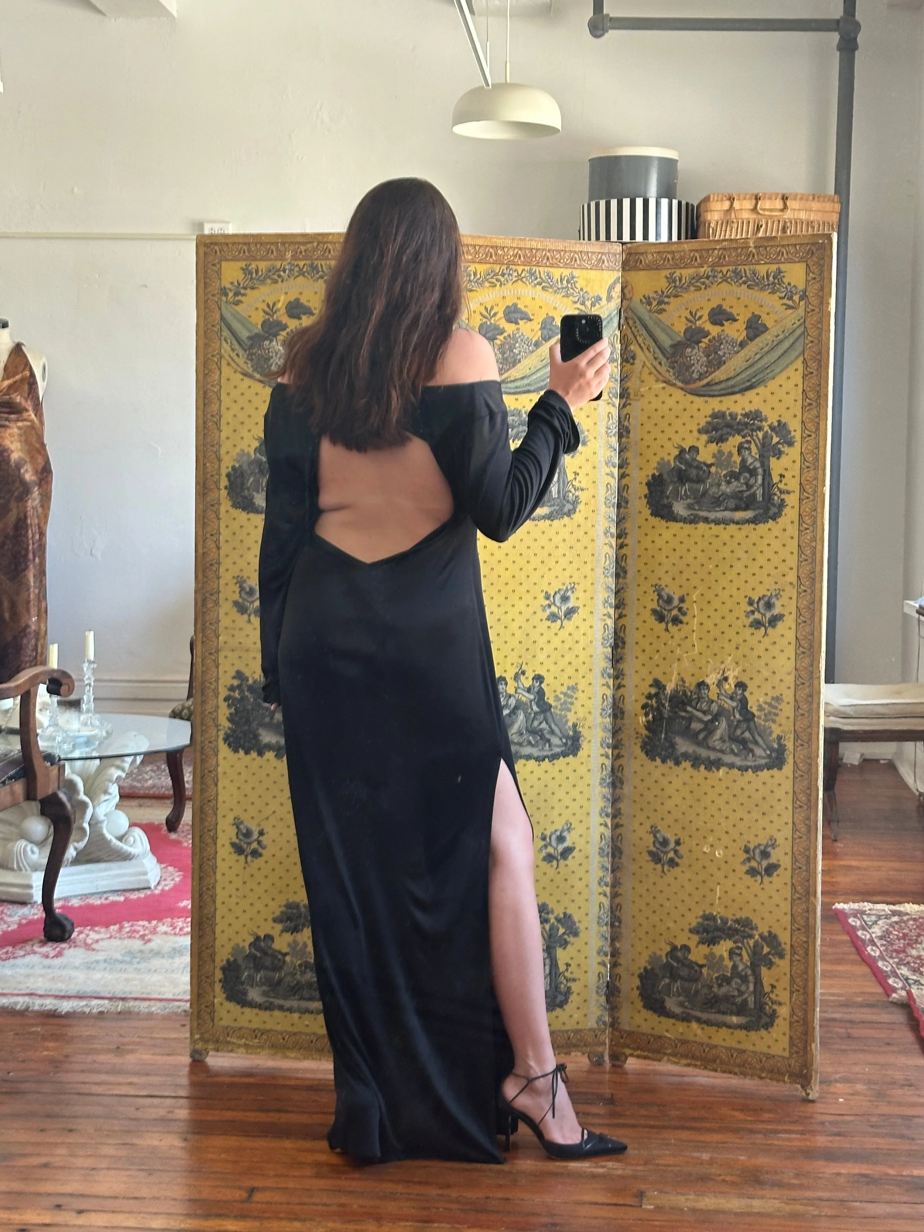 Sample Morticia Dress M sold by Mirror Palais product image thumbnail 4