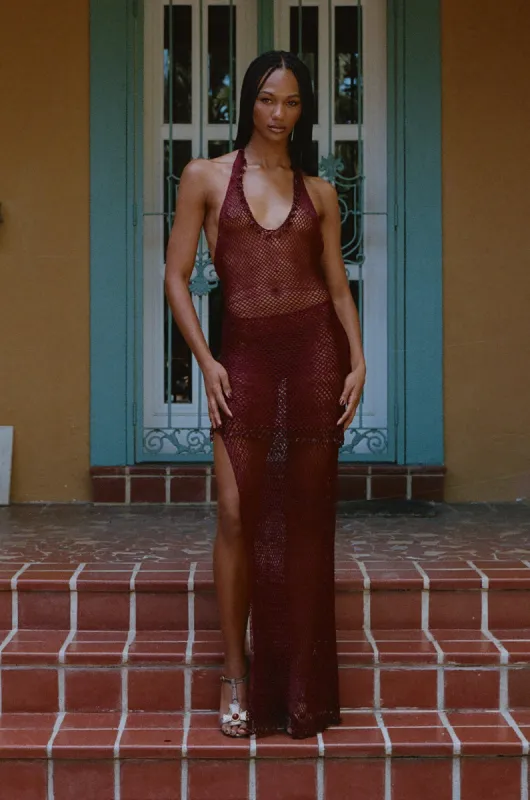 Crochet Long Skirt Sangre (Pre-Order) sold by Mirror Palais