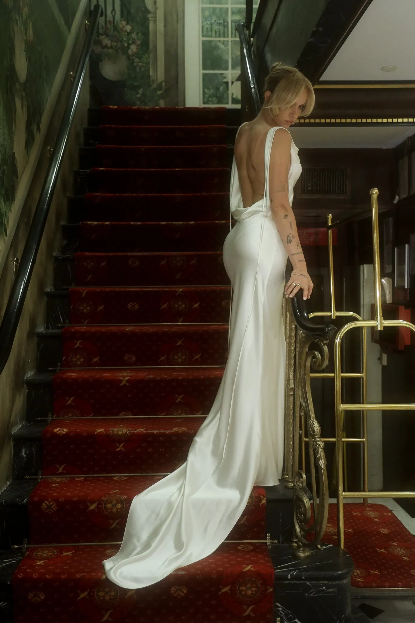 Moonlight Gown in Pearl sold by Mirror Palais product image thumbnail 2