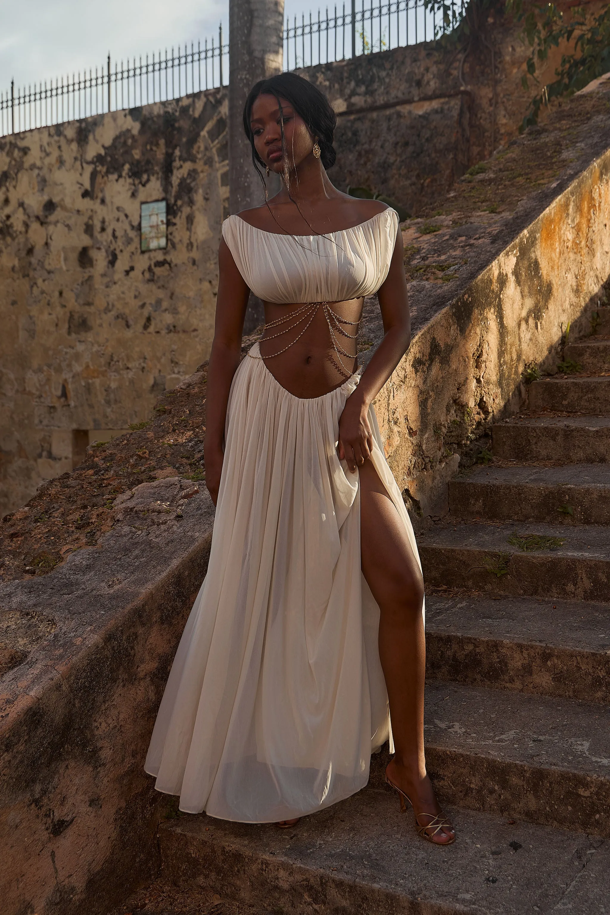 Moonlight Waltz Top & Skirt Set sold by Mirror Palais product image thumbnail 4