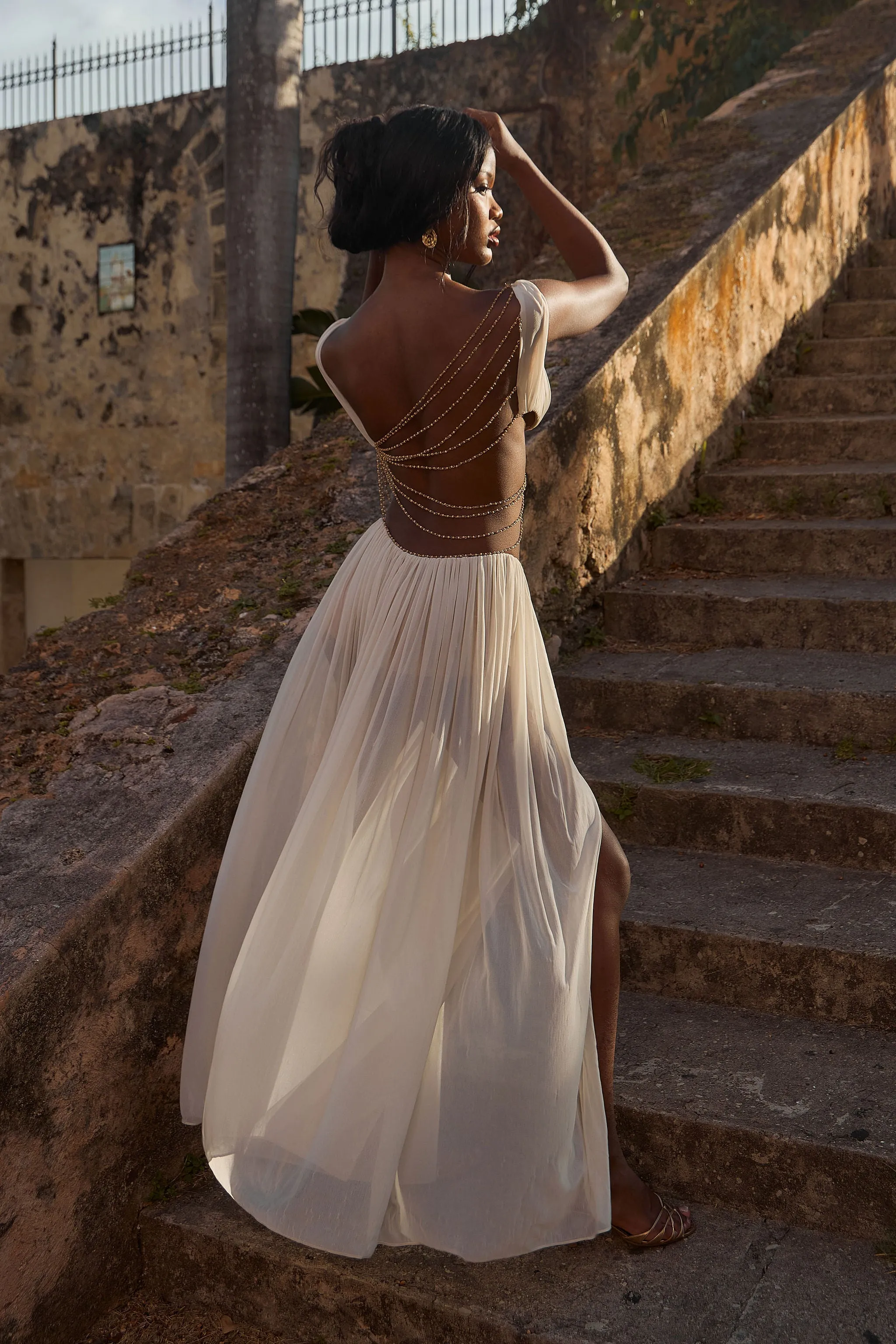 Moonlight Waltz Top & Skirt Set sold by Mirror Palais product image thumbnail 5