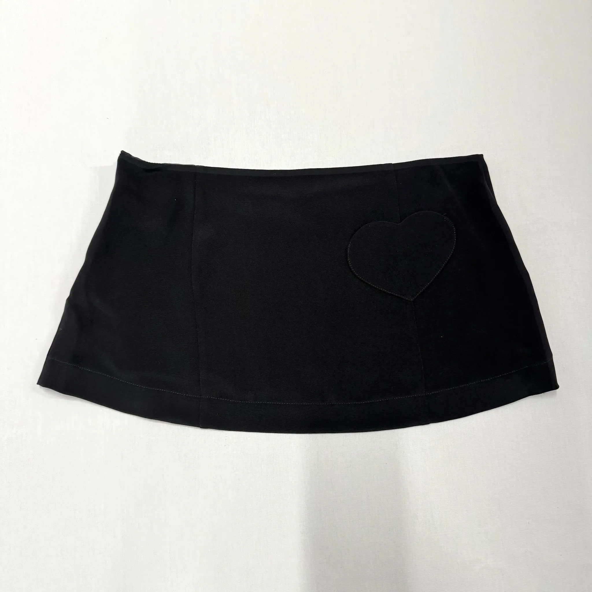 Sample Low Rise Mini Skirt in Noir sold by Mirror Palais product image thumbnail 2
