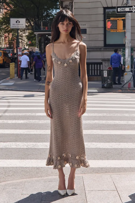 Rosarium Knit Lady Dress sold by Mirror Palais