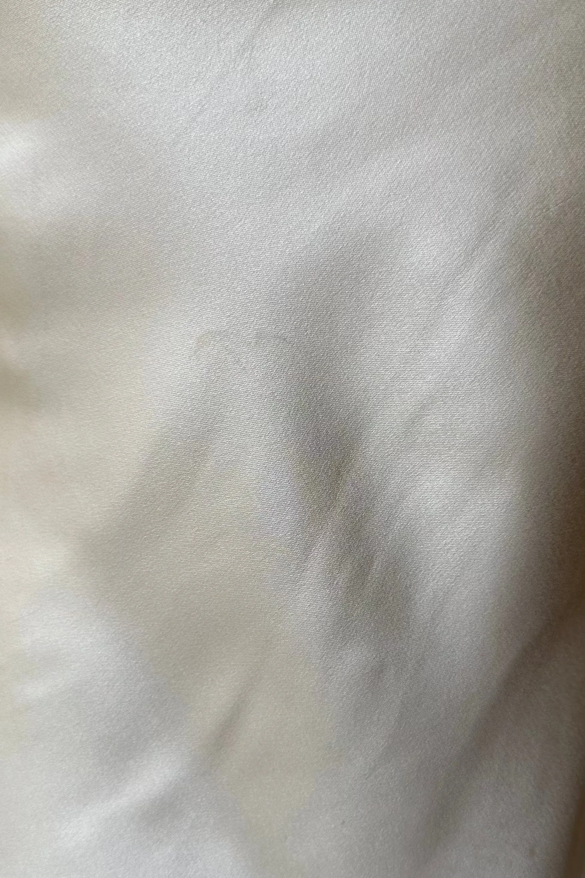 Sample Plunging Back Cowl Mini Dress in Butter sold by Mirror Palais product image thumbnail 4