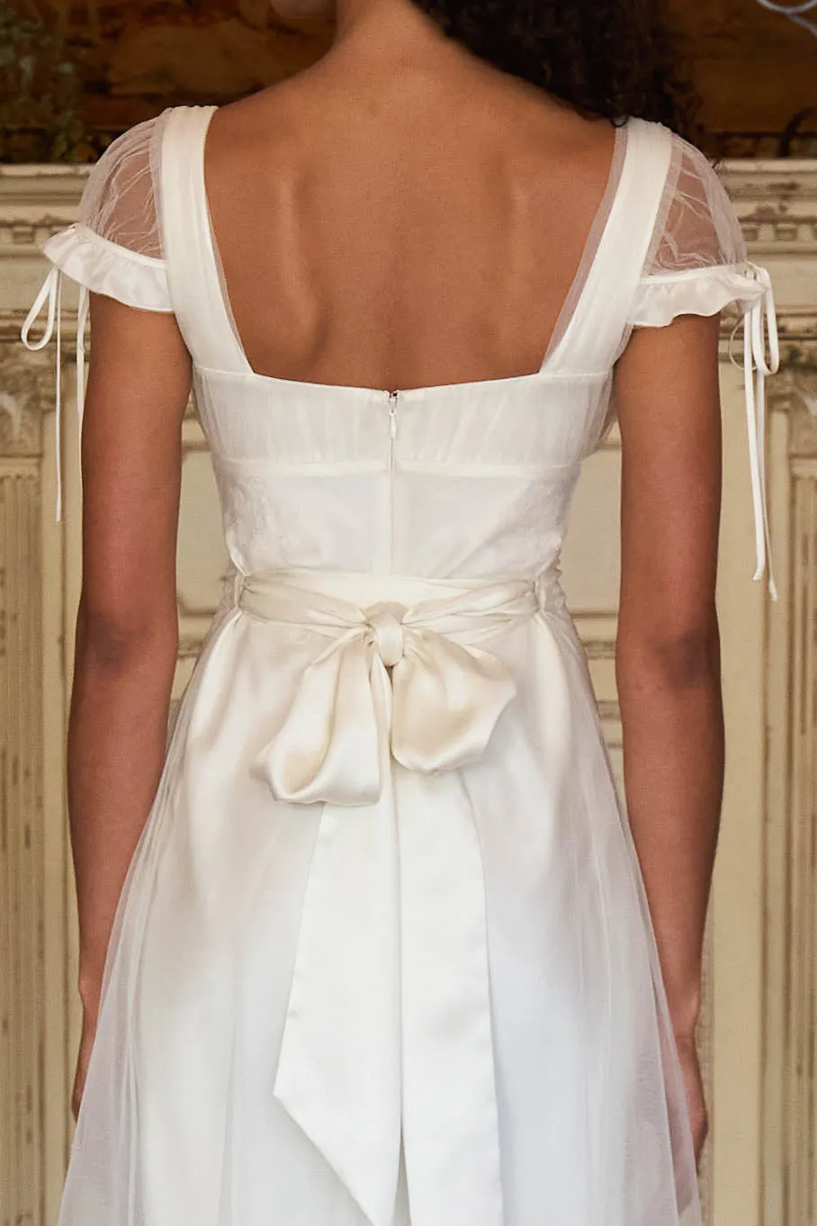 Candlelit Lady Dress in Pearl sold by Mirror Palais product image thumbnail 5