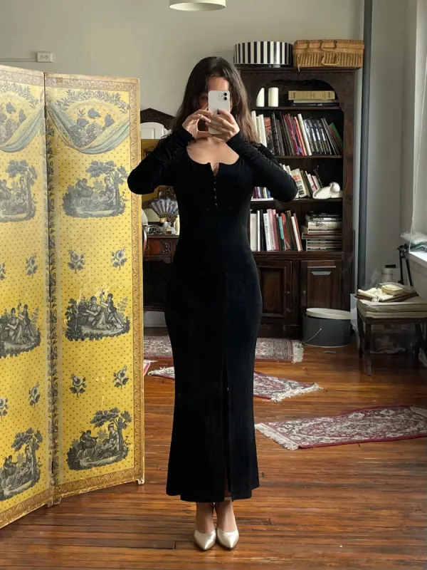 Sample Long Sleeve Supermodel Black XS sold by Mirror Palais