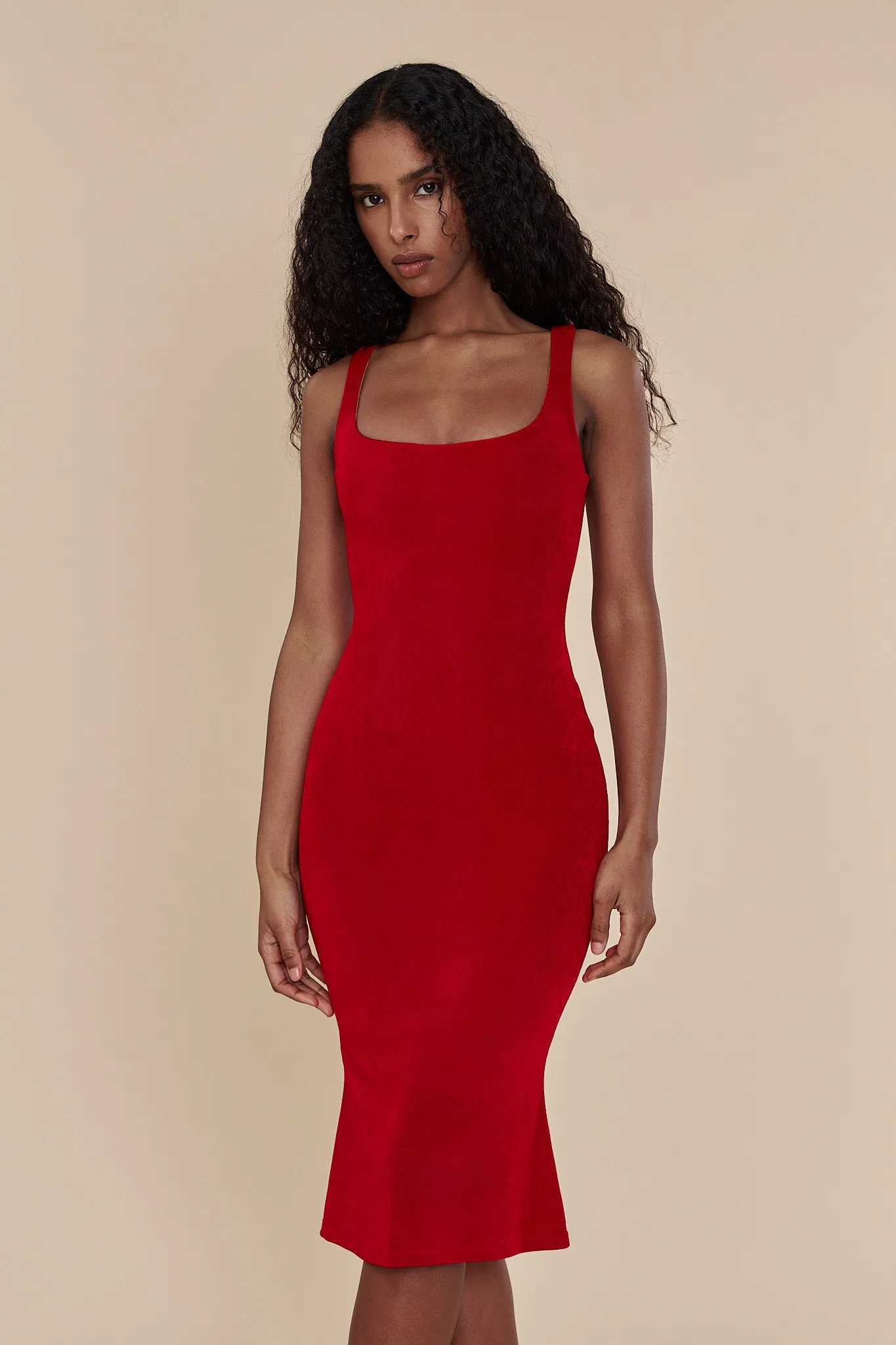 Supermodel Dress in Cherry sold by Mirror Palais product image thumbnail 3